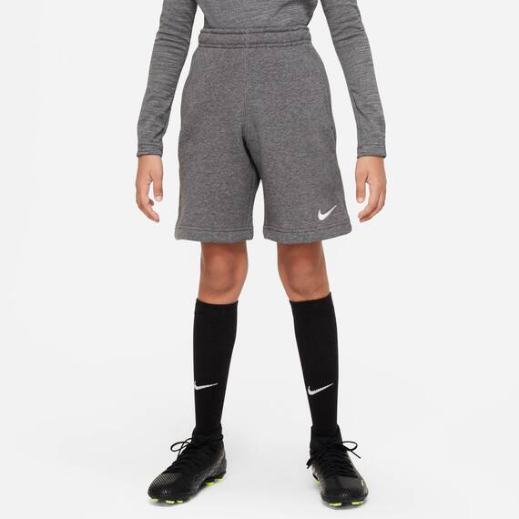 Nike Jungen Park 20 Kurze Hose, Kohle Heathr / Weiss Weiss, XS EU