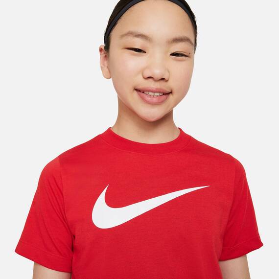 Nike Unisex Kinder Y Nk Df Park20 Tee Hbr T-Shirt, University Red/White, M EU