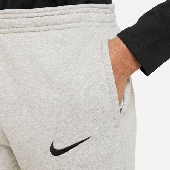 Nike Unisex-Child Y Nk FLC Park20 Pant Kp, Dark Grey Heather/Black/Black, S