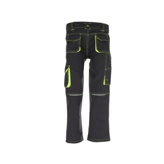 Planam 6110 Junior-Hose - Optimale Sicherheit und Komfort - Farbe: Anthrazit/Gelb - Größe: 86