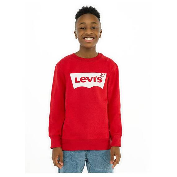 Levi's Kids -batwing crewneck sweatshirt Jungen Levis Red/ White 10 Jahre