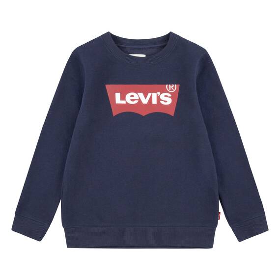 Levi's Kids Jungen Lvb Batwing Crewneck Sweatshirts, Blau, 5 Jahre EU