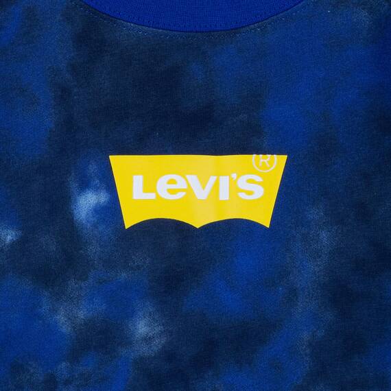 Levi's Jungen Long Sleeve Batwing T-Shirt, Webblau, 5