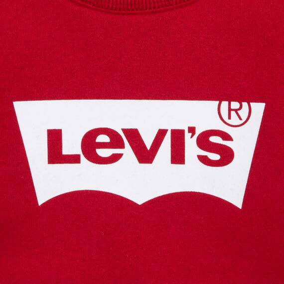 Levi's Kids -batwing crewneck sweatshirt Jungen Levis Red/ White 10 Jahre