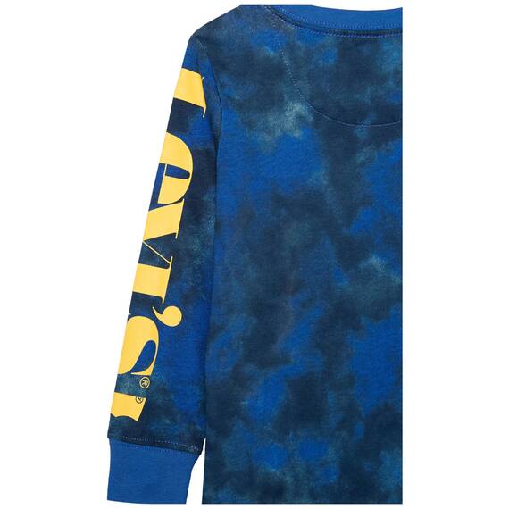 Levi's Jungen Long Sleeve Batwing T-Shirt, Webblau, 5