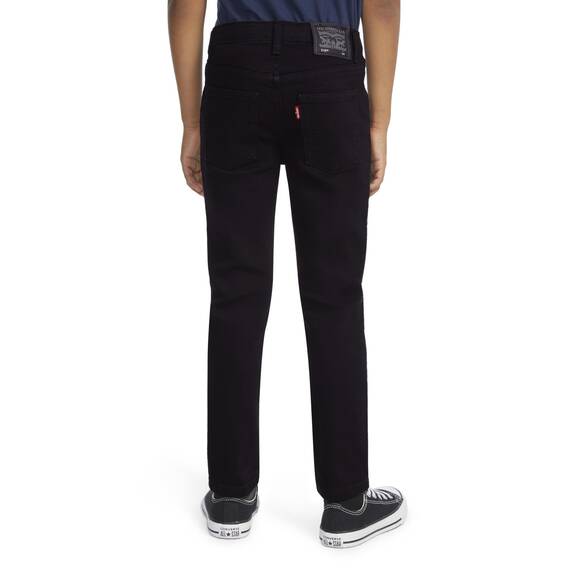 Levi's Boys' 510 Skinny Fit Performance Jungen Jeans, Schwarzer Stretch., 7
