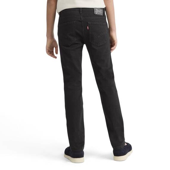 Levi's Jungen 510 Skinny Fit Performance Jeans, Schwarz Stretch, 10