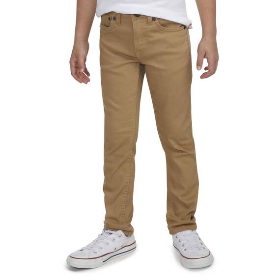 Levi's Jungen 510 Skinny Fit Performance Jeans, British Khaki, 7X