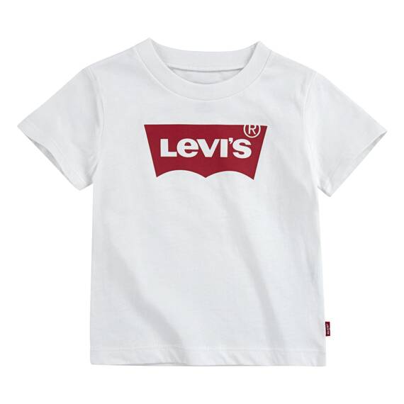 Levi's Kids s/s batwing tee Baby Jungen Weiß 9 Monate