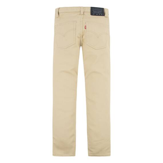 Levi's Boys' 510 Skinny Fit Performance Jungen Jeans, Kaki, hell, 12