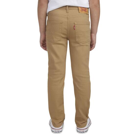 Levi's Jungen 510 Skinny Fit Performance Jeans, British Khaki, 7X