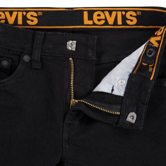 Levi's Boys' 510 Skinny Fit Performance Jungen Jeans, Schwarzer Stretch., 7