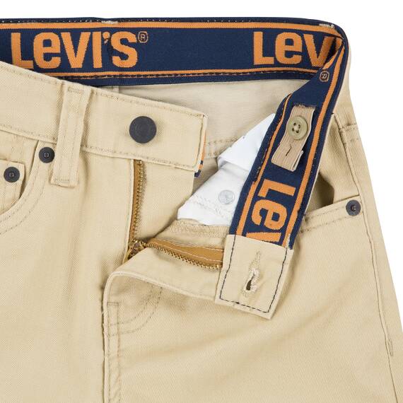 Levi's Boys' 510 Skinny Fit Performance Jungen Jeans, Kaki, hell, 12