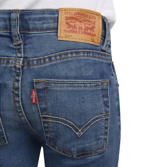 Levi's Jungen 510 Skinny Fit Performance Jeans, Calabasas, 7X