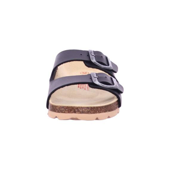 Superfit Fussbettpantoffel Hausschuhe 0-800111 PantoffelnSchwarz 000027 EU Jungen