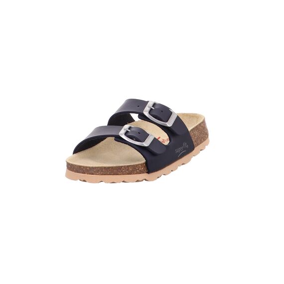 Superfit Fussbettpantoffel Hausschuhe 0-800111 PantoffelnBlau 800030 EU Jungen