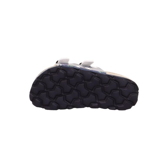 Superfit Jungen Fussbettpantoffel Nicht Zutreffend, Blau Mehrfarbig 8110, 31 EU