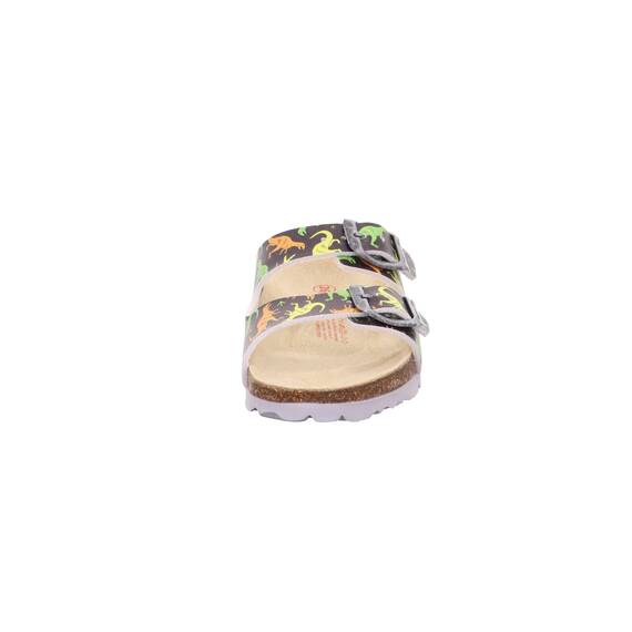 Superfit Jungen Fussbettpantoffel Pantoffeln, GRAU 2030, 27 EU
