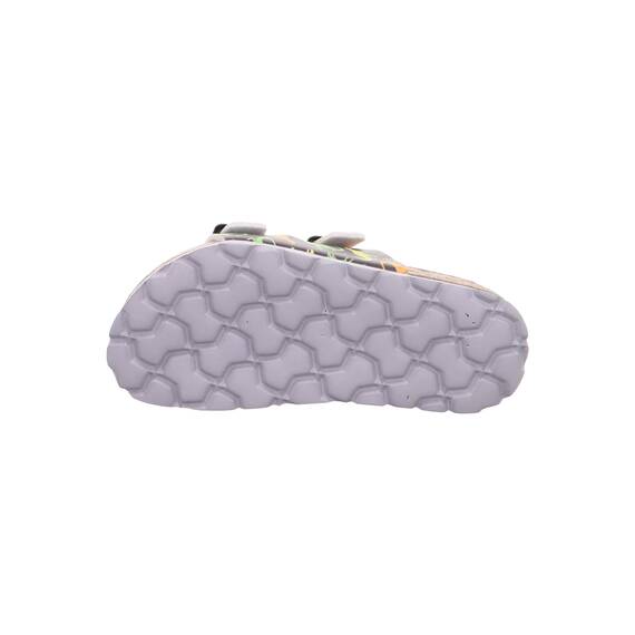 Superfit Jungen Fussbettpantoffel Pantoffeln, GRAU 2030, 27 EU