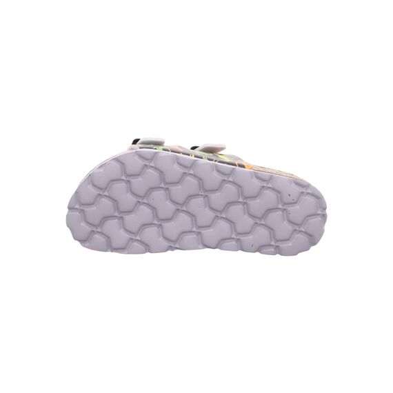 Superfit Jungen Fussbettpantoffel Pantoffeln, GRAU 2030, 36 EU