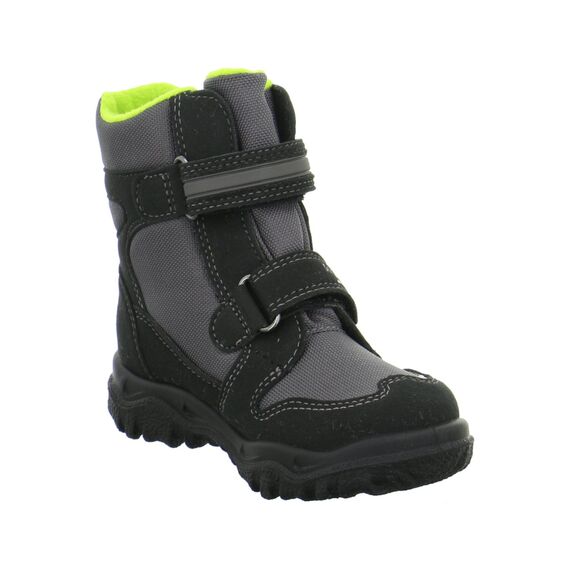 Superfit Jungen Husky Schneestiefel, Schwarz _2 (Schwarz KOMBI), 25 EU
