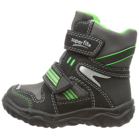 Superfit Jungen Husky Schneestiefel, Schwarz (Schwarz Kombi 02)