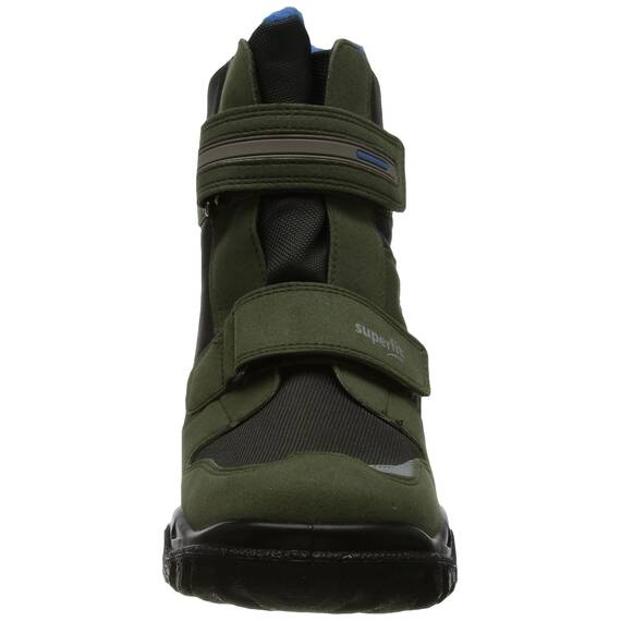 Superfit Jungen HUSKY warm gefütterte Gore-Tex Schneestiefel, GRÜN/BLAU 7000, 39 EU