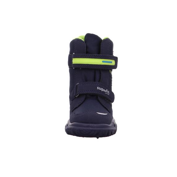 Superfit Jungen HUSKY warm gefütterte Gore-Tex Schneestiefel, BLAU/GRÜN 8000, 31 EU