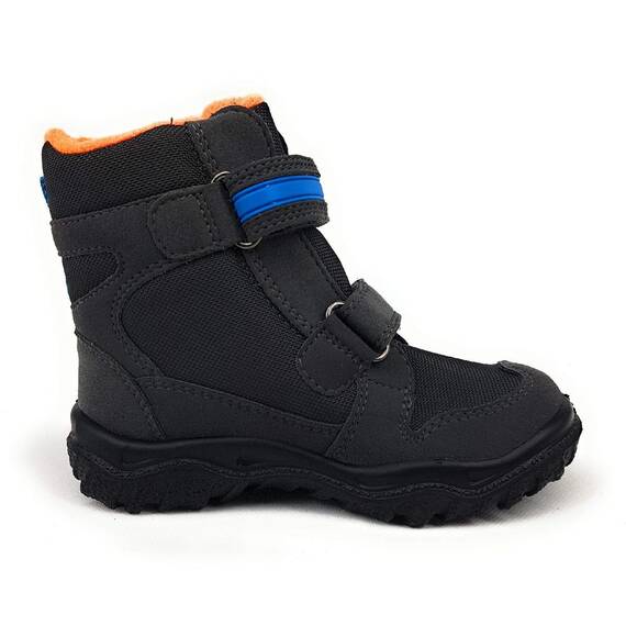 Superfit Jungen Husky Warm foret Gore-tex Schneestiefel, Grau Orange 2000, 32 EU