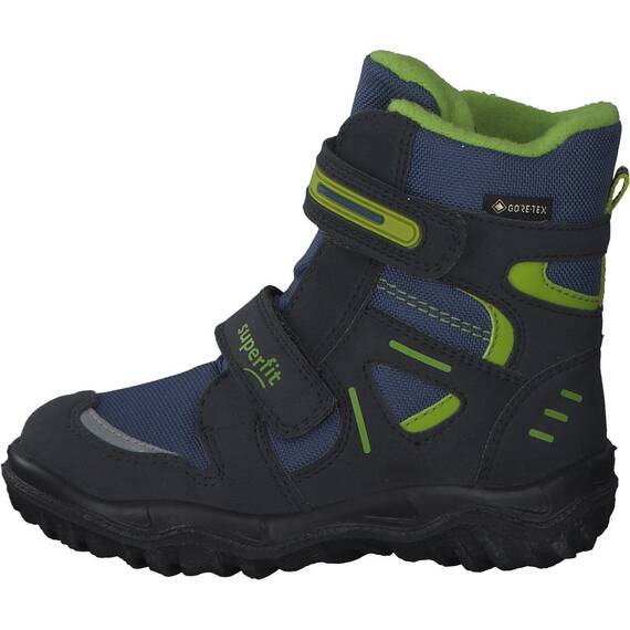 Superfit Husky warm gefütterte Gore-Tex Schneestiefel, GRAU/BLAU 2020, 40 EU