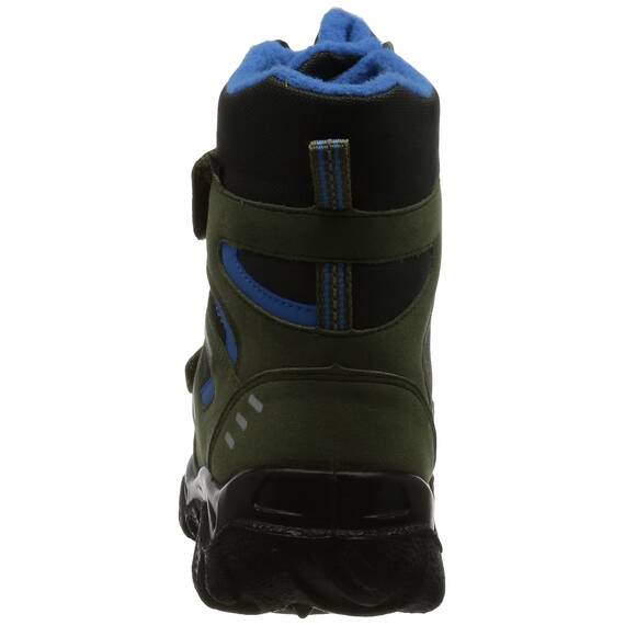 Superfit Jungen HUSKY warm gefütterte Gore-Tex Schneestiefel, GRÜN/BLAU 7000, 39 EU