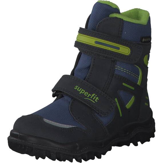 Superfit Husky warm gefütterte Gore-Tex Schneestiefel, GRAU/BLAU 2020, 40 EU
