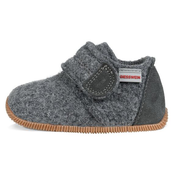 Giesswein Unisex Kinder Oberstaufen Ungefüttert Hausschuhe, Schiefer 01727 EU