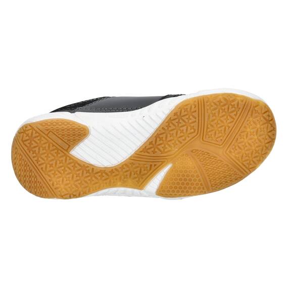Lico Unisex Kinder Sport Vs Hallenturnschuhe, Schwarz Grau Weiß, 27 EU