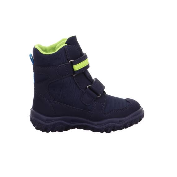 Superfit Jungen HUSKY warm gefütterte Gore-Tex Schneestiefel, BLAU/GRÜN 8000, 31 EU