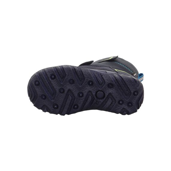 Superfit Jungen HUSKY warm gefütterte Sympatex Schneestiefel, BLAU/HELLGRÜN 8000, 41 EU