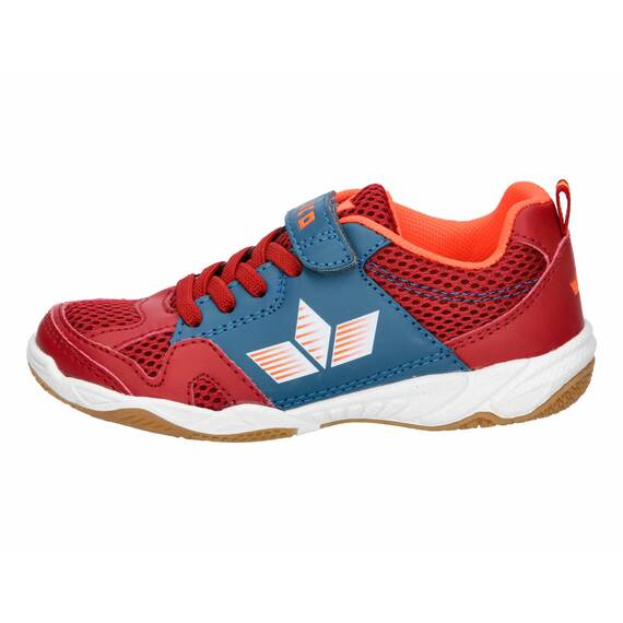 Lico Unisex Kinder Sport Vs Hallenturnschuhe, Rot Petrol Orange, 28 EU