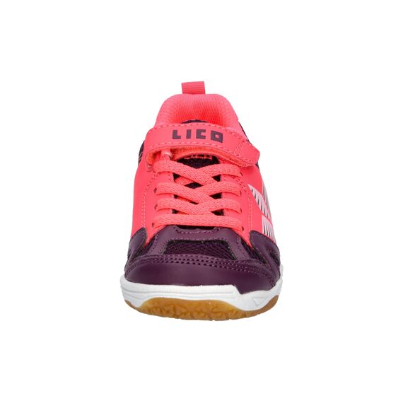 Lico Unisex Kinder Sport Vs Hallenturnschuhe, Lila Pink, 35 EU