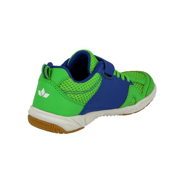 Lico Sport VS Unisex Kinder Hallenturnschuh, Grün/ Blau, 35 EU