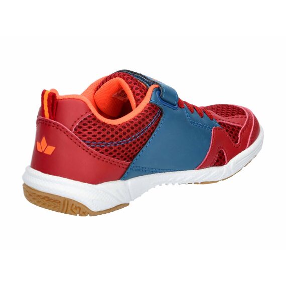 Lico Unisex Kinder Sport Vs Hallenturnschuhe, Rot Petrol Orange, 35 EU
