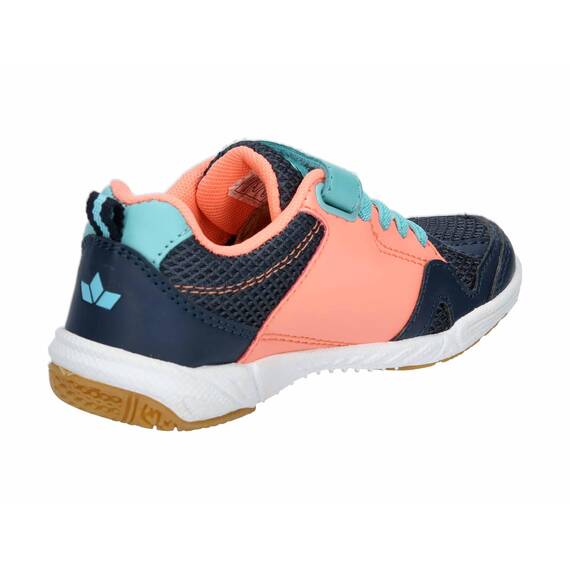Lico Unisex Kinder Sport Vs Hallenturnschuhe, Marine Lachs Türkis, 36 EU