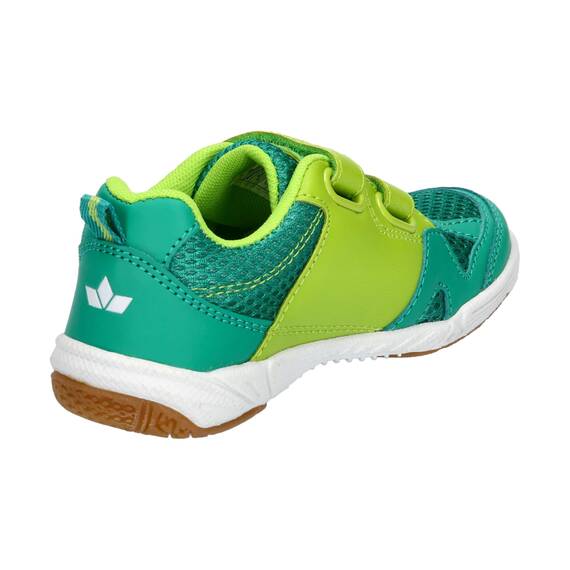 Lico Sport V Hallenturnschuhe, grün/Lemon/weiß, 37 EU