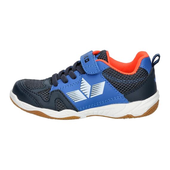 Lico Unisex Kinder Sport Vs Hallenturnschuhe, Marine Blau Orange, 37 EU