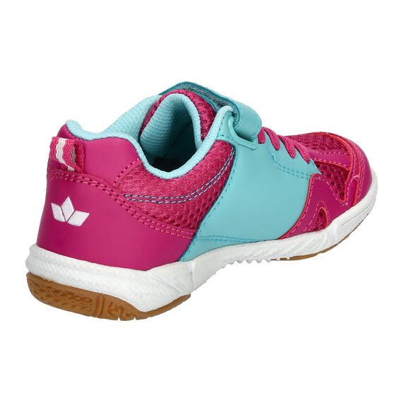 Lico Sport VS Unisex Kinder Hallenturnschuh, Pink/Türkis, 35 EU