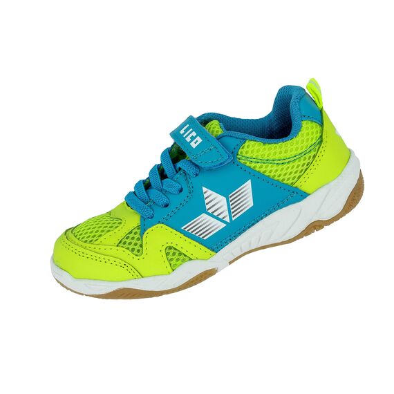 Lico Sport VS, Multisport Indoor Schuhe, Gelb (Lemon/Blau/Weiß Lemon/Blau/Weiß), 37 EU (3.5 UK)