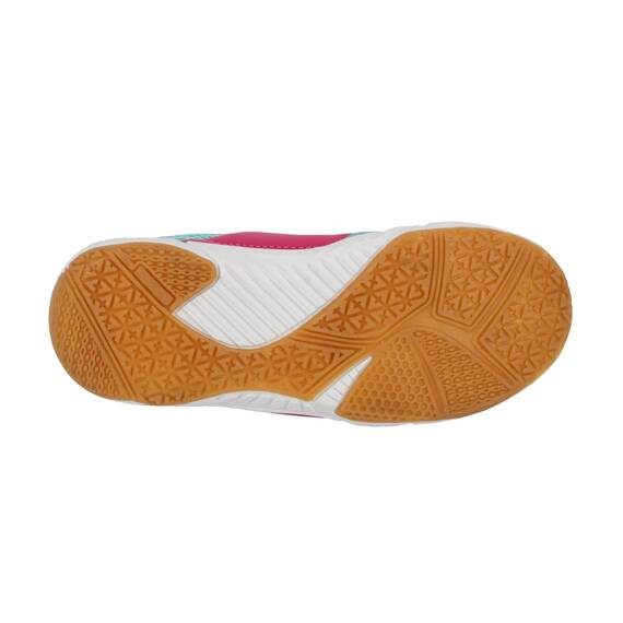 Lico Unisex Kinder Sport Vs Hallenturnschuhe, Türkis Pink Weiß, 41 EU