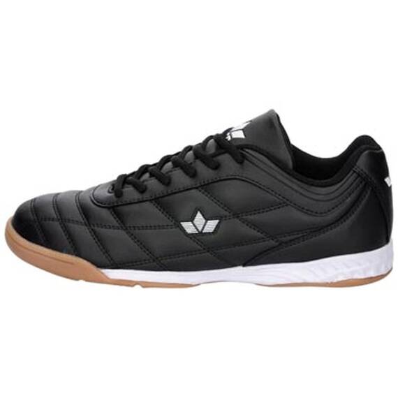 Lico Herren Rockfield Hallenturnschuhe, Schwarz Weiss, 45 EU
