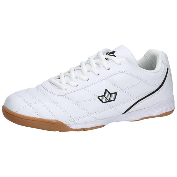 Lico Herren Rockfield Hallenturnschuhe, Weiss Schwarz, 39 EU