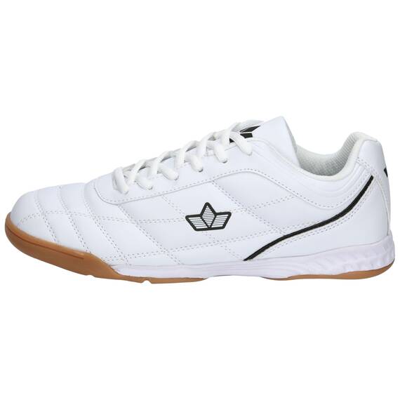 Lico Herren Rockfield Hallenturnschuhe, Weiss Schwarz, 39 EU