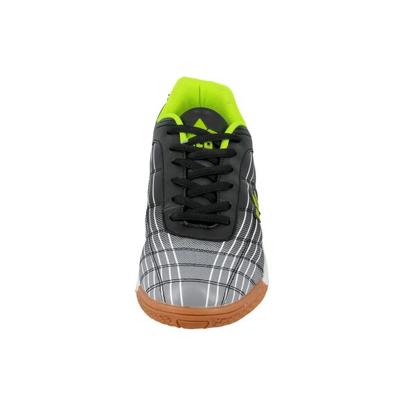 Lico Rockfield Herren Hallenturnschuh, Schwarz/ Grau/ Lemon, 46 EU